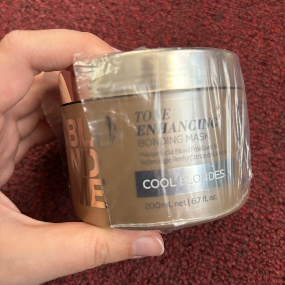 BLONDME tone enhancing bonding mask for cool blondes 200 ml 6.7 oz